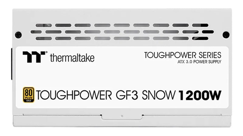Fuente de poder para PC Thermaltake TOUGHPOWER GF3 Snow 1200 1.2kW blanca