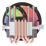 Aigo Ice400x 4 Tubos De Calor Ventilador Enfriador Cpu Rgb Negro