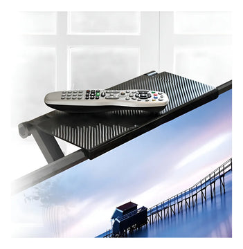 Soporte Plegable Para Decodificador Parte Superior Tv Color Negro