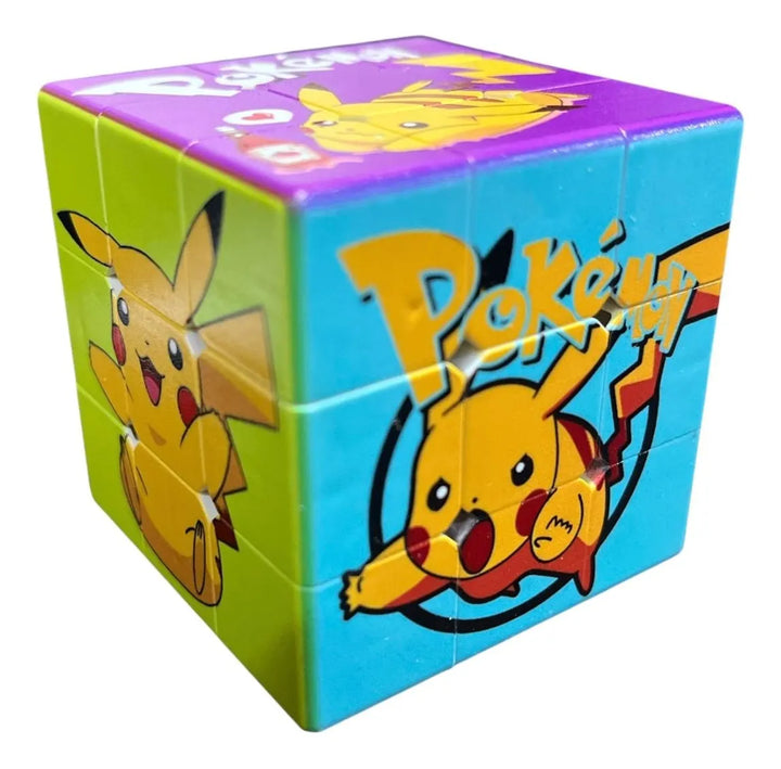 Cubos Rubiks Surtidos Diseños Hermosos Piñateria Sorpresas Pokemon-pikachu