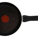 Sartén Imusa Titanium Force 20cm Antiadherente Tapa Vidrio Color Negro
