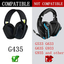 Almohadillas Para Audífonos Logitech G Series G435 - G 435 Negro