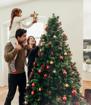 Arbol De Navidad Frondoso De Lujo 210cm Tupido 1110 Ramas Verde