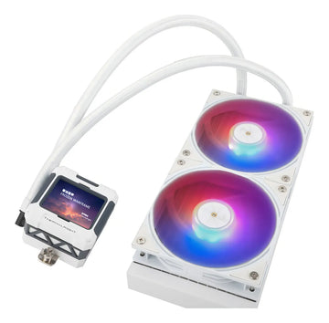 Enfriador de agua Thermalright Frozen Warframe White Argb 240 mm Led Rgb