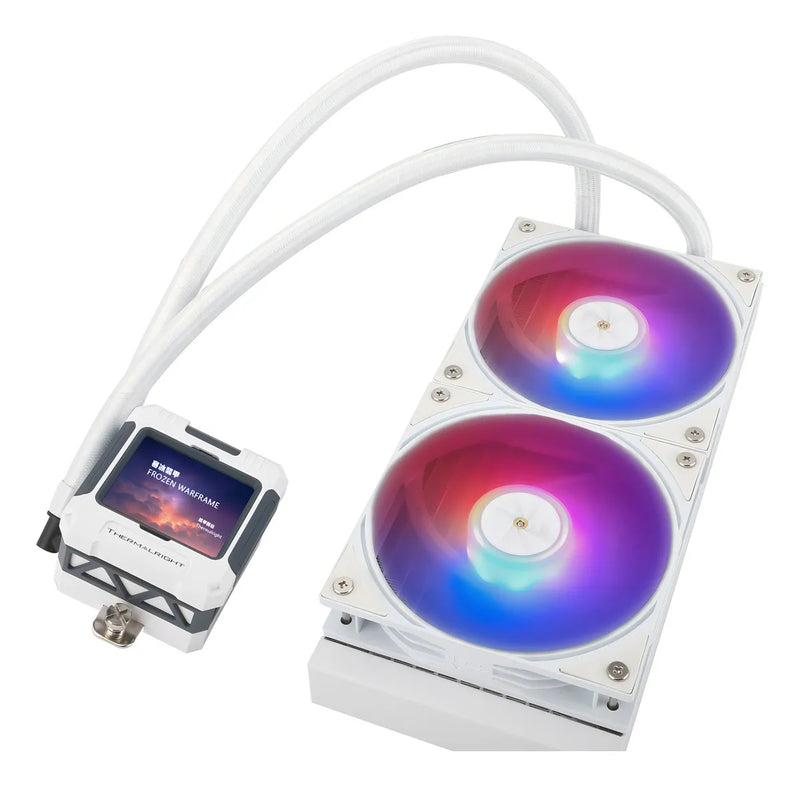 Enfriador de agua Thermalright Frozen Warframe White Argb 240 mm Led Rgb