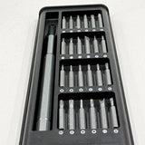 Destornillador Eléctrico Recargable Para Celular Cámara Pc Gris Oscuro