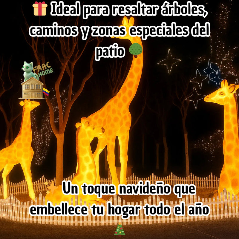 Set Kit Cerca Valla Plástica Luz Solar Automática Led Decoración Navideña Delimitar Sendero Cerramiento División Borde Jardín Finca Patio Nocturno Mágico Confiable Duradero Exterior 1.75 Metros