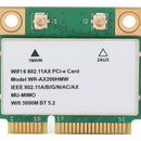 Ax200hmw Tarjeta Inalámbrica Wifi 6 De Doble Banda 802.11 A/b/g/n/ac/ax Half Mini I-e Adaptador De Red De Tarjeta Wifi Bt5.2 Para , Portátiles, Solo Para (64 Bits)