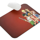 One Piece Anime Mouse Pad Personalizado + Obsequio Blanco