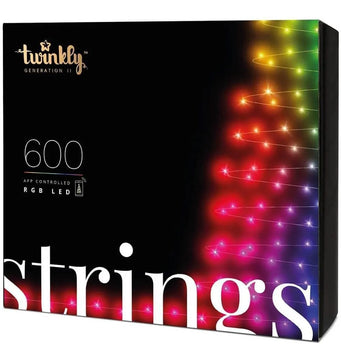 Extensión 600 Luces Navideñas Led Twinkly Color Rgb