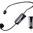 Micrófono Diadema Uhf Takstar Hm200w Largo Alcance Negro