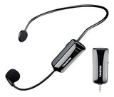 Micrófono Diadema Uhf Takstar Hm200w Largo Alcance Negro