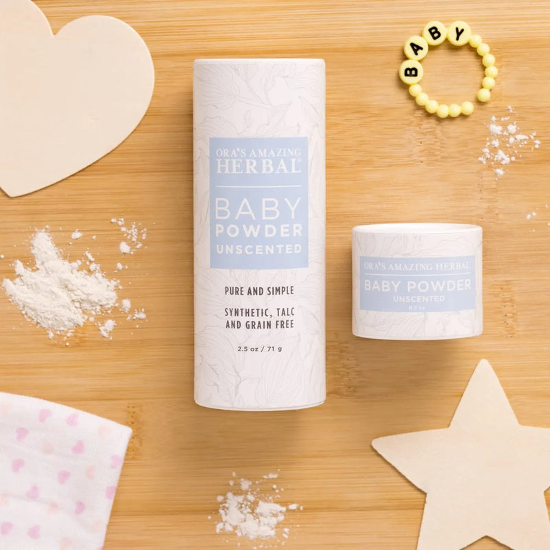 Polvo Natural Para Bebes Sin Talco