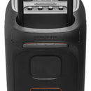 Parlante JBL PartyBox Stage 320 JBLPBSTAGE320AM portátil con bluetooth waterproof negra