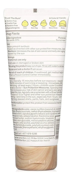 Protector Solar Mineral Para Niños Y Bebes Baby Bum