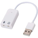 Tarjeta De Sonido Usb Externa Virtual 7.1 Audio Micrófono