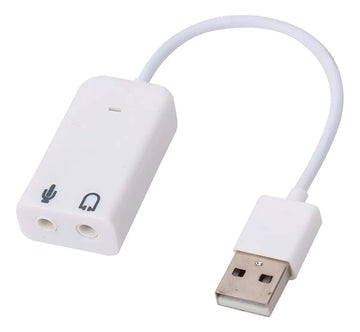 Tarjeta De Sonido Usb Externa Virtual 7.1 Audio Micrófono