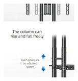Base Soporte Tv A Piso Ruedas Para 32 -75 Movible