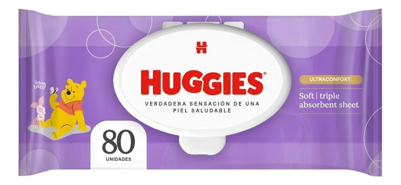 Huggies Toallitas Húmedas Ultraconfort Para Bebé 8 Paquetes