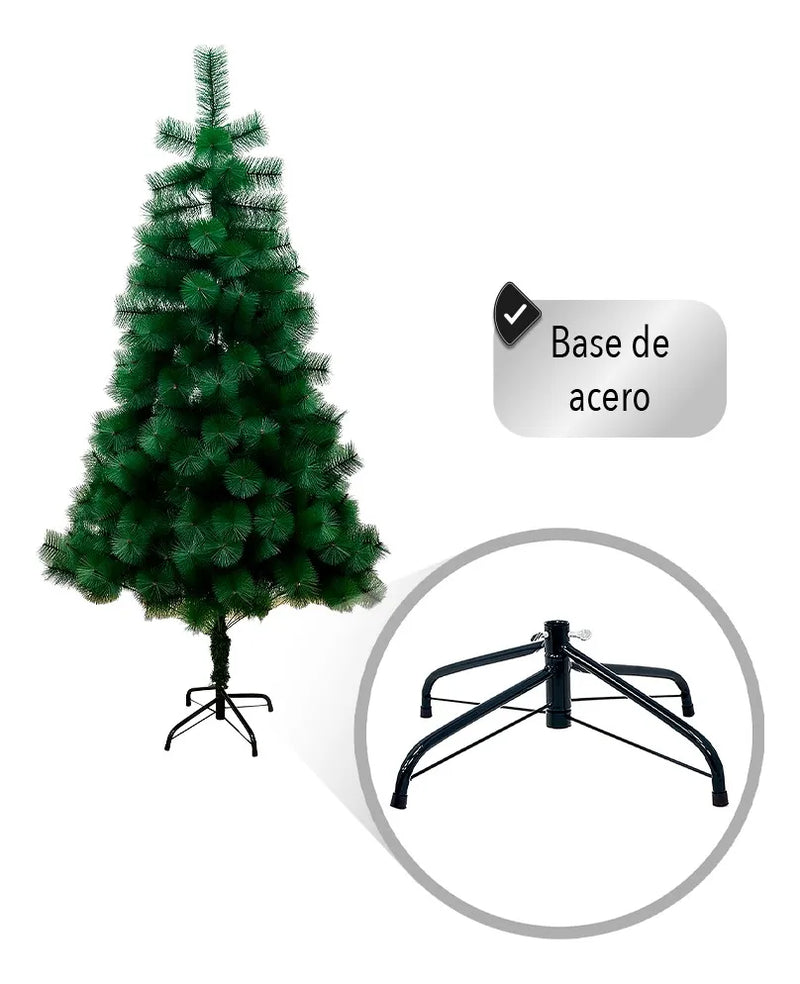 Árbol De Navidad Artificial Verde Calidad Premium 1.80 M