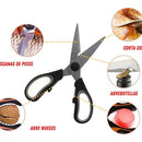 Tijeras De Cocina Tijeras Chef Acero Inoxidable Multiusos Negro