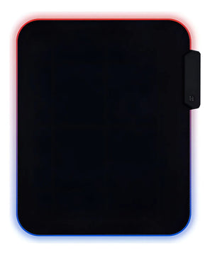 Pad Mouse Con Iluminación Rgb Color Negro