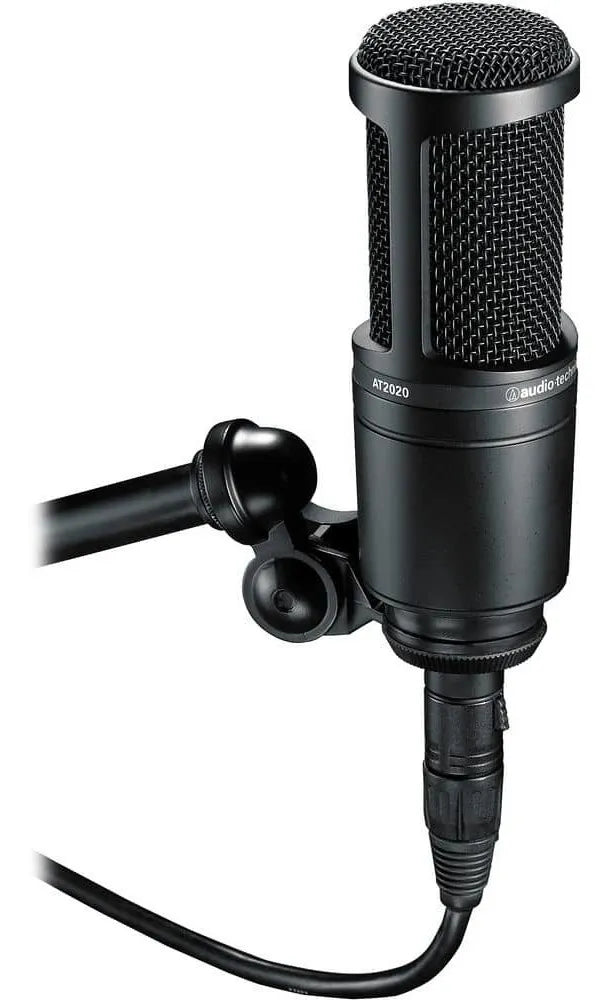 Micrófono Condensador Audio-technica At2020 Color Negro