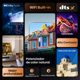 Televisor Hisense Smart 43 Fhd 43a4nv