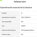 Radio Recargable Solar Crank Con Linterna Y Power Bank Rojo