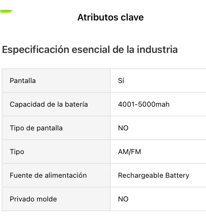 Radio Recargable Solar Crank Con Linterna Y Power Bank Rojo