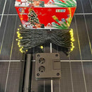 Luces Navidad Solar Exteriores 22 Metros Guirnalda 200 Leds Luces Cálida