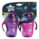 2 Vasos Tommee Tippee Entrenador Cups Sippe 8oz +7m + Color Violeta/rosa