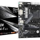 Motherboard Asrock B450m Pro4-f Socket Am4 M.2 Ddr4 Mother Color Negro