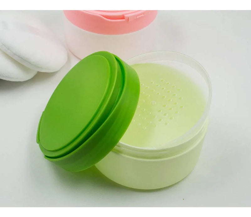 Polvo Suave Para Bebe, Rellenable Y Facil De Usar