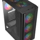 Gabinete Gamer Iceberg Flow C Negro 6 Fans Argb