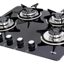 Estufa De Empotrar Vidrio 5883 Gas Natural Negro