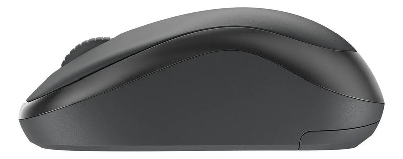 Kit de teclado y mouse inalámbrico Logitech MK295 Español Latinoamérica de color negro