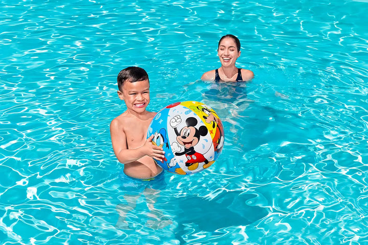 Pelota De Playa Inflable Mickey Mouse Multicolor Bestway