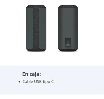 Parlante Sony Serie X SRS-XE300 SRS-XE300 portátil con bluetooth waterproof azul