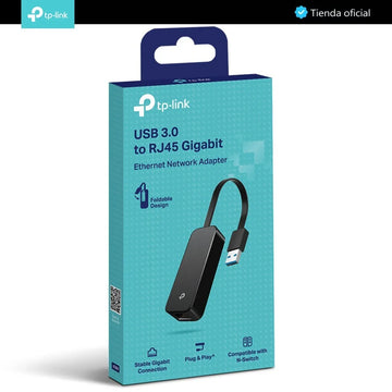 Tp-link, Adaptador De Red Usb 3.0 A Ethernet Gigabit, Ue306