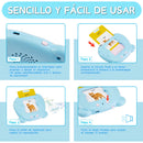 Lictin 255 tarjetas parlantes juguetes de aprendizaje para niños pequeños de 3-6 años educativos preescolares con 510 palabras visuales de terapia del habla sensoriales GCD0101