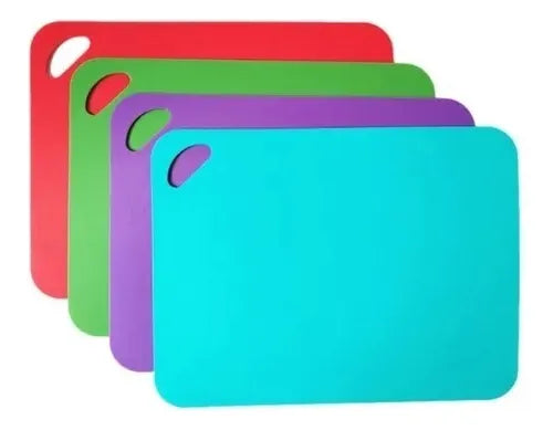 Tabla Picar Cortar Cocina Set X1 Unidades Alimento Libre Bpa Moderno