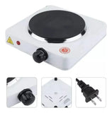 Estufa Portatil Electrica 1 Puesto Premium Blanco