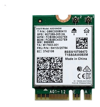 Modulo Intel Wifi 6e Ax210 M.2 Bluetooth 5.3