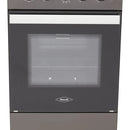 Estufa Romero Mixta Haceb 50 Cms Gas Natural Plata