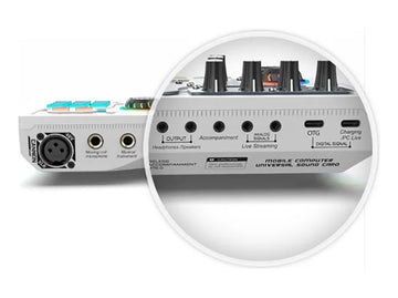 Mixer / Mezclador / Tarjeta De Sonido Bluetooth Inalámbrico