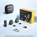 Maono Microfono Lavalier inalámbrico Maono Wm620 Pc2 para android color negro