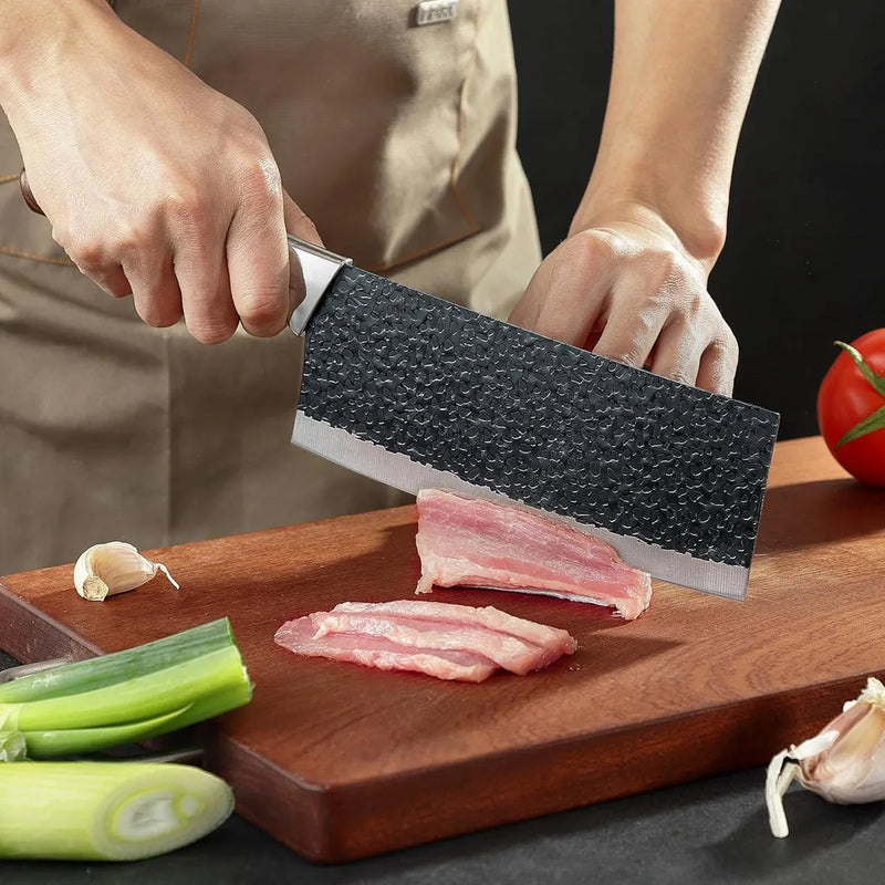 Juego De Cuchillos De Chef De 3 Piezas, Negro