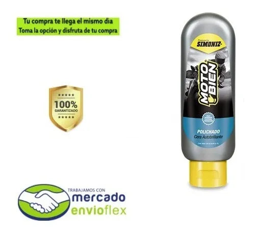 Cera Para Polichar Autobrillante Moto 120ml