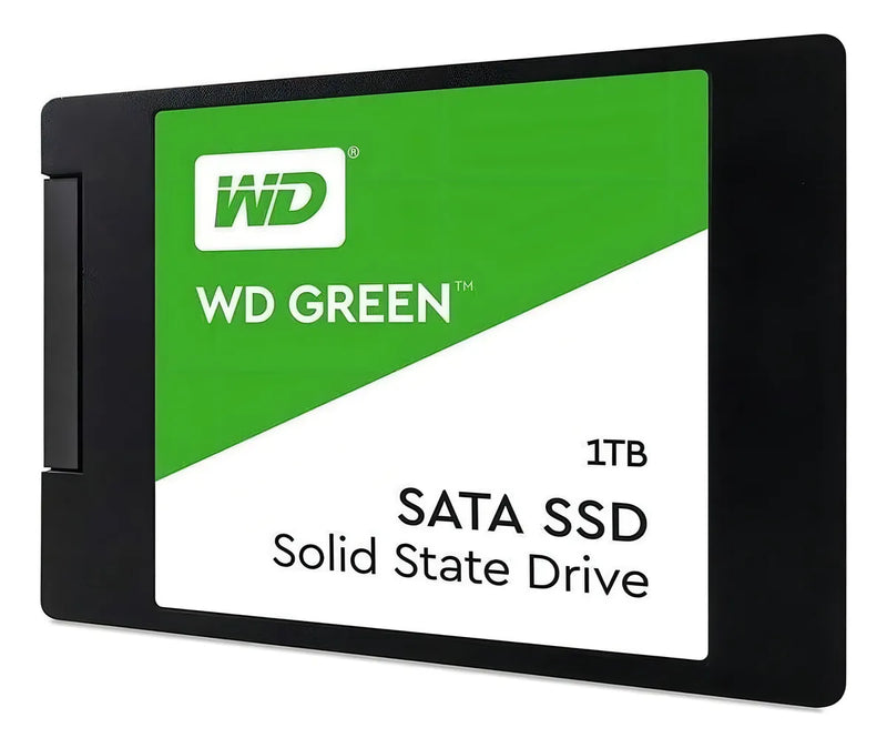 Disco sólido SSD interno 1TB Western Digital WD Green WDS100T3G0A verde 545MBs